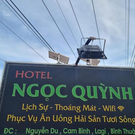 Khach San Ngoc Quynh Hotel La Gi Exterior foto